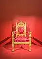 Silla del trono del palacio de Bardo (1846)