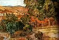 Paisaje. 1924. Óleo sobre tela. 41 x 60 cm.