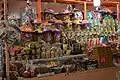 Dulces típicos vendidos en la Feria del Alfeñique, octubre de 2017.