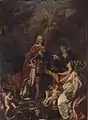 Fernando VI como protector de las artes y las ciencias (1754), Real Academia de Bellas Artes de San Fernando.