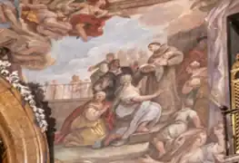 Fig. 35. Milagro del recién nacido que nombra a su padre.