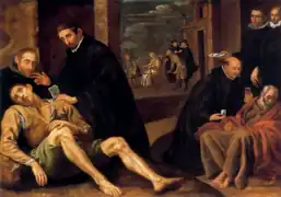 Fig. 4. Ronda de Pan y Huevo, Luis Tristán, 1620, Museo de Santa Cruz (Toledo).