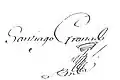 Firma de Conde de Cotoca