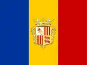 Bandera de Andorra (1939-1949)