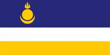 Bandera de Buriatia