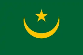 Bandera de Mauritania