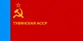 Bandera de la RASS de Tuvá (1962-1978)
