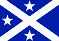 Bandera del Reino de Abemama (junio de 1884 - 1889)