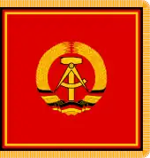 Estandarte del Presidente de la RDA (1955-1959).