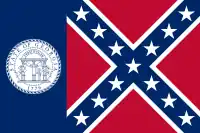 Bandera de Georgia 1956–2001