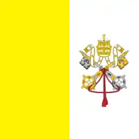 Bandera de Ciudad del Vaticano