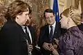 Nikos Anastasiades con la entonces Primer Ministro de Ucrania, Yulia Tymoshenko