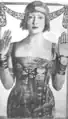 Flora Revalles como Cleopatra, en una publicación de 1916
