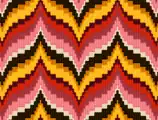 Simetrías: bargello florentino