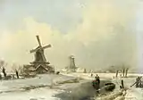 Andreas Schelfhout (1869): Colección privada.