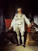 Retrato de Monsieur Bergeret de Grancourt (1774).Museo des Beaux-Arts, Besançon.