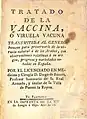 Tratado de la vaccina o viruela vacuna de Diego de Bances, "titular de Puente la Reina" (1802)