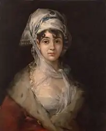 La actriz Antonia Zárate (ca. 1811), Museo del Ermitage.