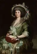 Goya, Retrato de la esposa de Ceán Bermúdez
