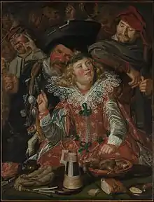 Frans Hals, Martes de carnaval, c. 1616-1617, Museo Metropolitano de Arte, Nueva York.