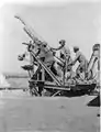 Canon de 75 mm antiaérien mle 1915, Salónica, Primera Guerra Mundial.