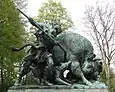 Altgermanische Wisentjagd (caza del bisonte), Berlín