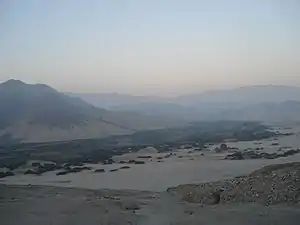 Valle de Casma desde Chankillo