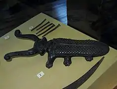 Sacabotas de fierro