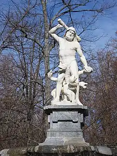 Hércules luchando con la hidra