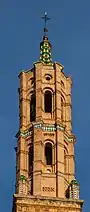Campanario de la iglesia de la Asunción.