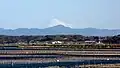 El lago junto con el Fuji.