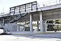 Estación vista desde la Avenida Olleros