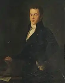 Su padre Gabriel de Aristizábal y Sequeira (Museo del Prado)