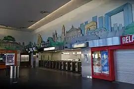 Hall de la estación.