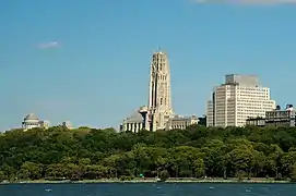 Vista desde el río Hudson