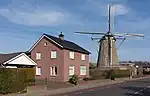 Gennep, el molino: korenmolen De Reus