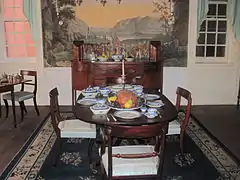 Sala George Clinton en el museo Fraunces Tavern