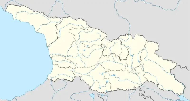 Ozurgueti ubicada en Georgia