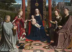 Los desposorios místicos de Santa Catalina1505-1510,National Gallery de Londres