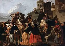 Visto por Tiépolo en 1755