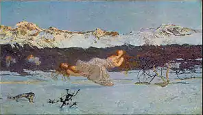Giovanni Segantini - El castigo de la lujuria