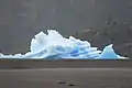 Detalle de un iceberg.