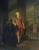 1773: el Gran Duque Paul Petrovich en habit à la française