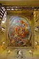 Gran Escalera, en Chatsworth House, techo pintado en 1691 con una representación del Triunfo de Sémele.