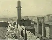 Grigory Gagarin- El Palacio de Khan en Bakú, 1847