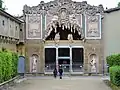 Entrada a la Gruta Grande en los Jardines Bóboli.