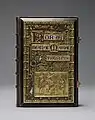 Ejemplar de la firma parisina de encuadernaciones de lujo Gruel y Engelmann, París 1870, diseño del joyero Alexis Falize.