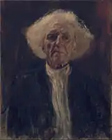 Der Blinde (El ciego) 1896, Leopold Museum
