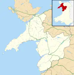 Gwynedd ubicada en Gwynedd