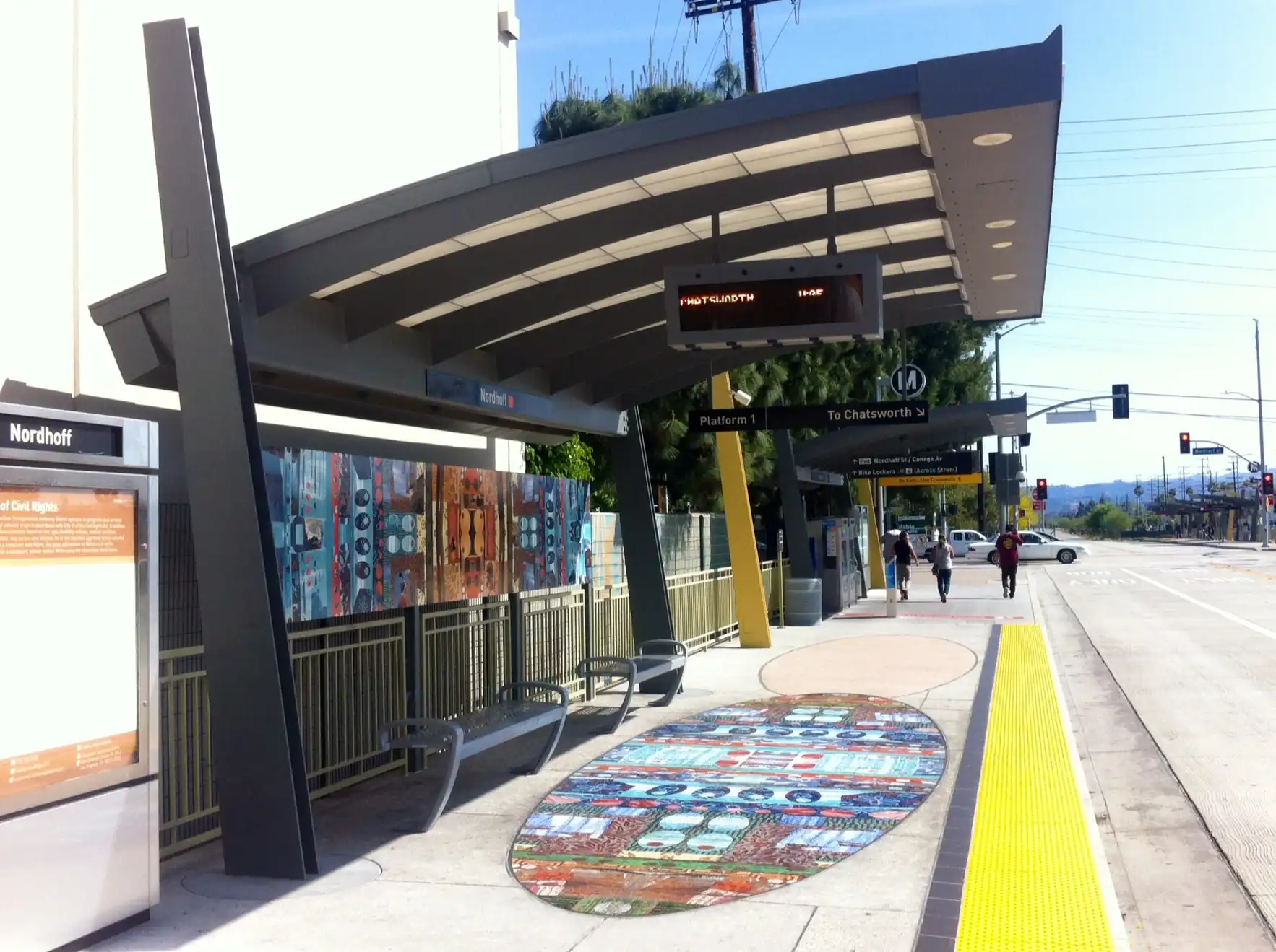 Estación del Metro de Los Ángeles